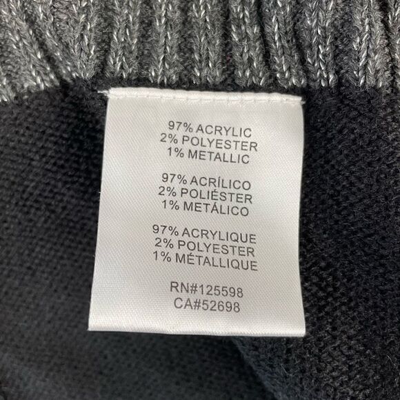 NWT Ellen Tracy Poncho Style Sweater Top Size M/L - Picture 8 of 8